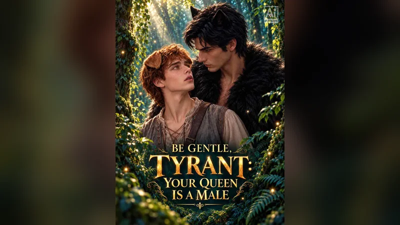 Be Gentle, Tyrant: Your Queen Is a Male —— BL AI 短剧视频封面