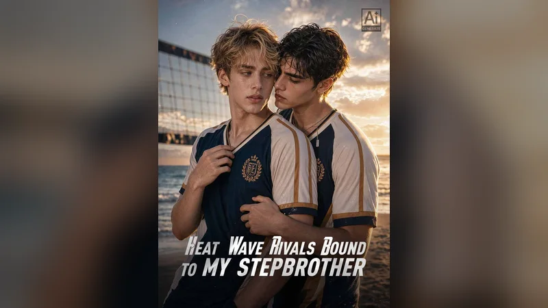Heat Wave Rivals Bound to My Stepbrother —— BL AI 短剧视频封面