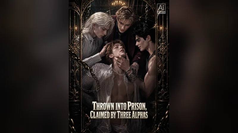 Thrown into Prison, Claimed by Three Alphas —— BL AI 短剧视频封面