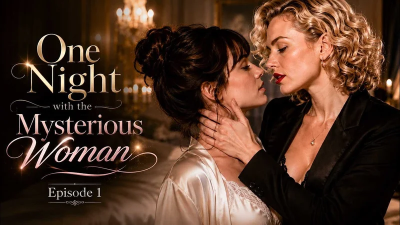 One Night with the Mysterious Woman —— GL AI 短剧视频封面