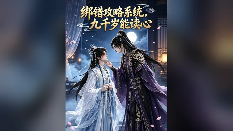 绑错攻略系统，九千岁会读心 —— BL AI 短剧视频封面