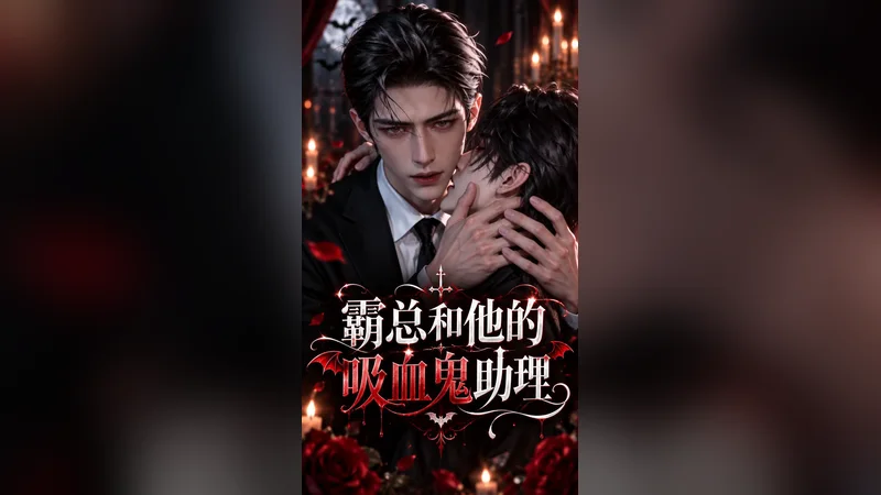 霸总和他的吸血鬼助理 —— BL AI 短剧视频封面