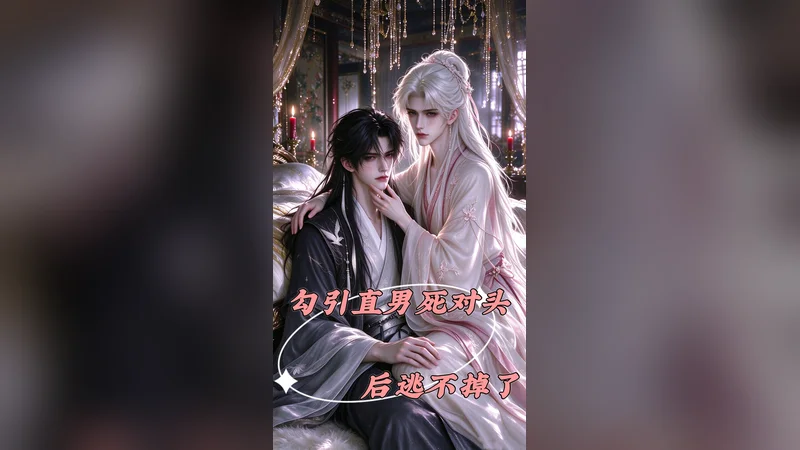 勾引直男死对头后逃不掉了 —— BL AI 短剧视频封面