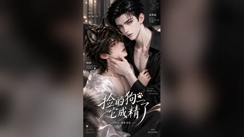 捡的狗它成精了 — BL AI short video thumbnail