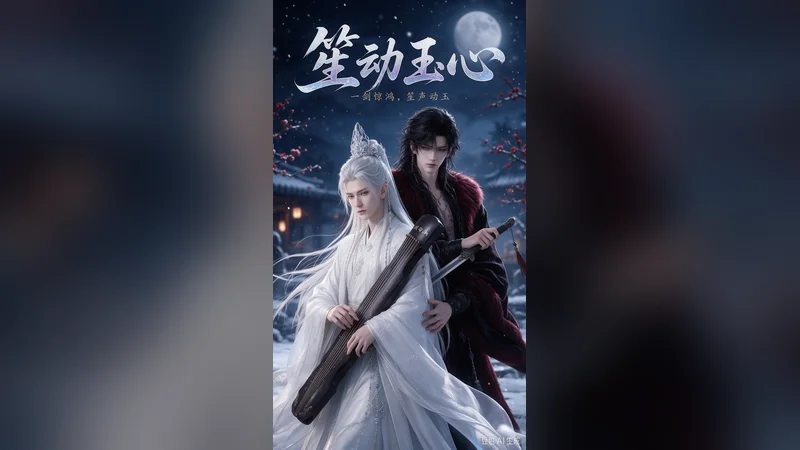 笙动玉心 — BL AI short video thumbnail