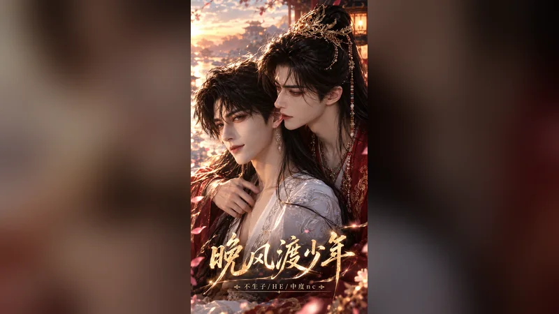 晚风渡少年 — BL AI short video thumbnail