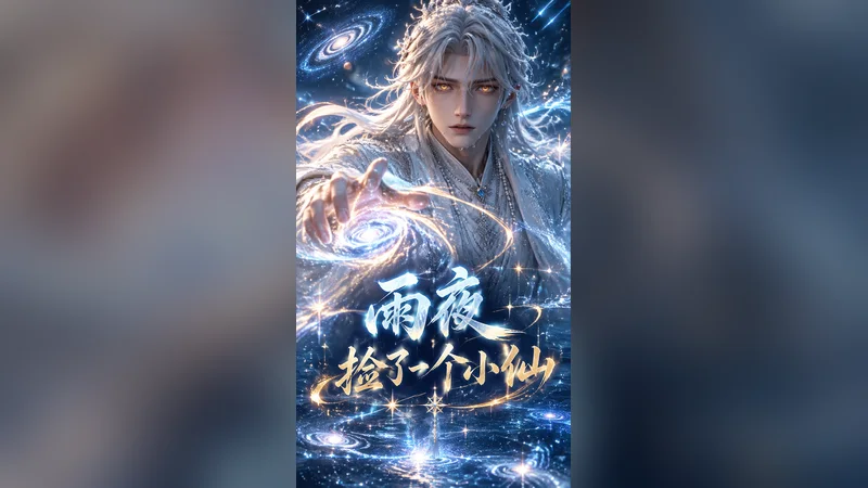 雨夜捡了一个小仙 —— BL AI 短剧视频封面