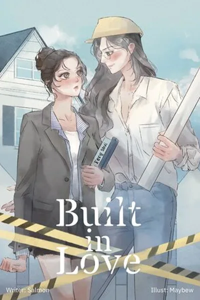 Built in Love — GL novel cover (by Salmon)