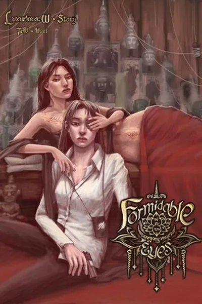 Formidable Eyes — GL novel cover (by Luxurious.W)